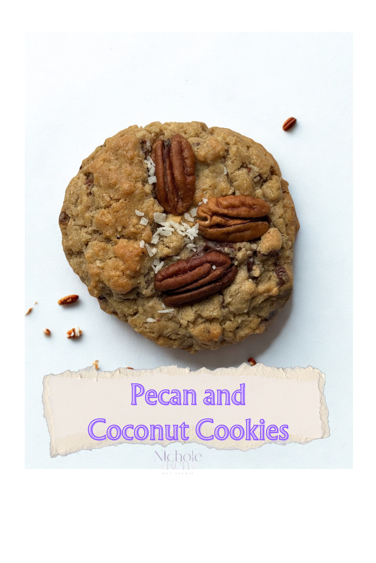 Pecan and Coconut Cookies