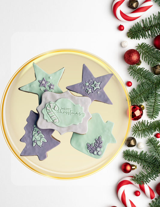 Holly Jolly Cookies - Box of 6