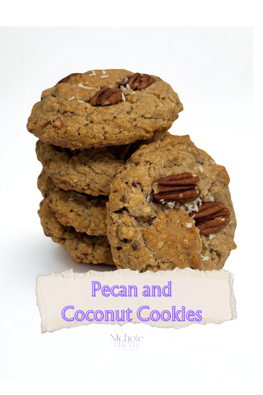 Pecan and Coconut Cookies
